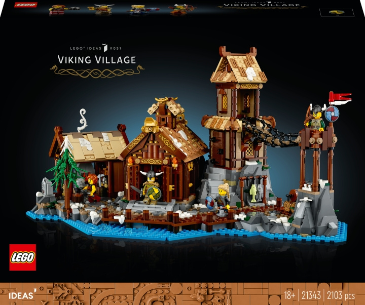 LEGO Ideas 21343 - Vikingaby i gruppen LEKSAKER, BARN- & BABYPRODUKTER / Leksaker / Byggleksaker / Lego hos TP E-commerce Nordic AB (C33620)