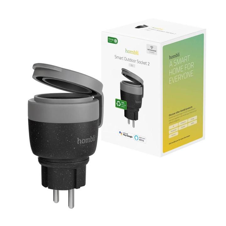 Hombli Utomhusuttag Smart V2 i gruppen HEM, HUSHÅLL & TRÄDGÅRD / Smarta hem / Smart plugs hos TP E-commerce Nordic AB (C35268)