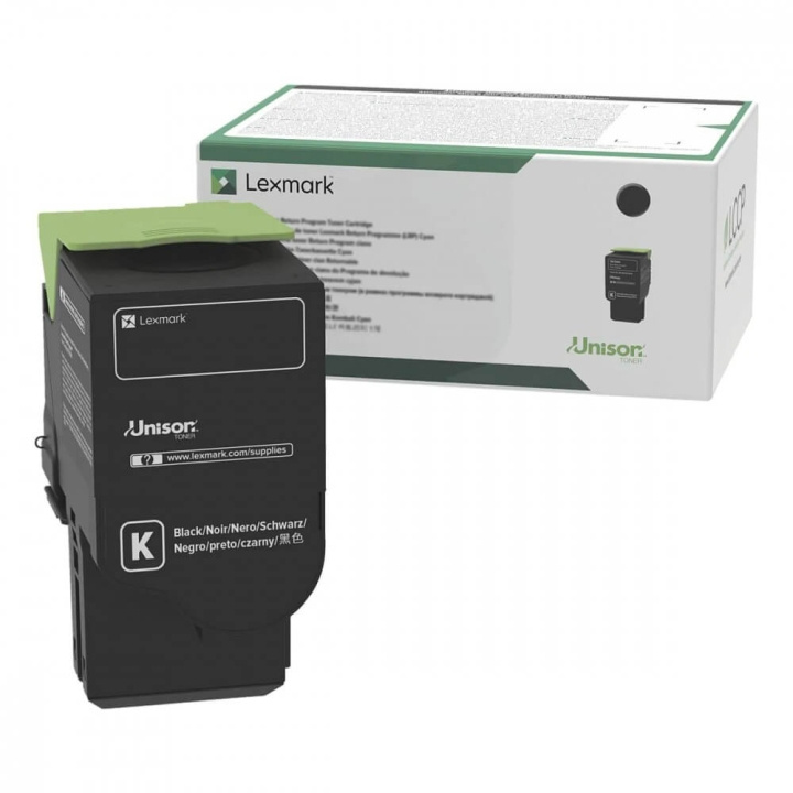 Lexmark Toner 78C20K0 Svart, Return i gruppen DATORER & KRINGUTRUSTNING / Skrivare & Tillbehör / Bläck & Toner / Toner / Lexmark hos TP E-commerce Nordic AB (C36722)