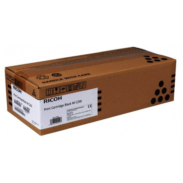 Ricoh Toner 408352 M C250 Svart i gruppen DATORER & KRINGUTRUSTNING / Skrivare & Tillbehör / Bläck & Toner / Toner / Ricoh hos TP E-commerce Nordic AB (C37110)