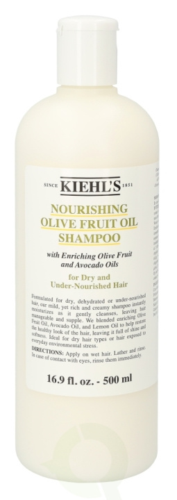 Kiehls Kiehl\'s Olive Fruit Oil Nourishing Shampoo 500 ml i gruppen SKÖNHET & HÄLSA / Hår & Styling / Hårvårdsprodukter / Schampo hos TP E-commerce Nordic AB (C37854)