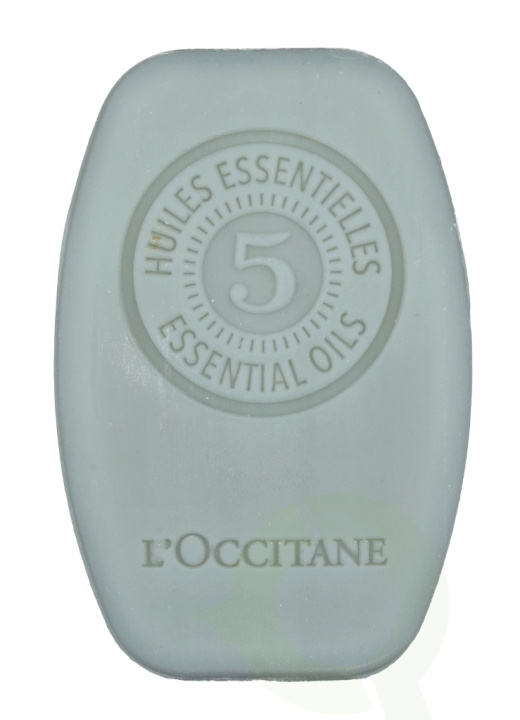 L\'Occitane 5 Ess. Oils Purifying Freshness Solid Shampoo 60 gr i gruppen SKÖNHET & HÄLSA / Hår & Styling / Hårvårdsprodukter / Schampo hos TP E-commerce Nordic AB (C37917)