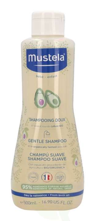 Mustela Gentle Shampoo 500 ml i gruppen SKÖNHET & HÄLSA / Hår & Styling / Hårvårdsprodukter / Schampo hos TP E-commerce Nordic AB (C37952)