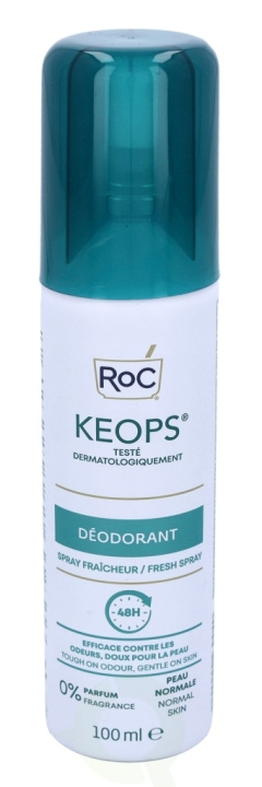 ROC Keops Deo Spray - Fresh 100 ml i gruppen SKÖNHET & HÄLSA / Doft & Parfym / Deodorant / Deo för henne hos TP E-commerce Nordic AB (C37980)