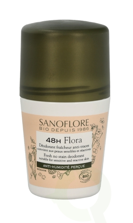 Sanoflore 48H Flora Deodorant 50 ml i gruppen SKÖNHET & HÄLSA / Doft & Parfym / Deodorant / Deo för henne hos TP E-commerce Nordic AB (C38015)