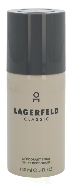 Lagerfeld Karl Lagerfeld Classic Deo Spray 150 ml i gruppen SKÖNHET & HÄLSA / Doft & Parfym / Deodorant / Deo för honom hos TP E-commerce Nordic AB (C38178)