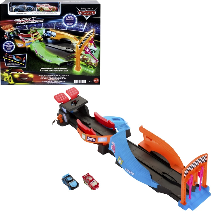 Bilar Disney Cars Night Racing i gruppen LEKSAKER, BARN- & BABYPRODUKTER / Leksaker / Bilbanor hos TP E-commerce Nordic AB (C40471)