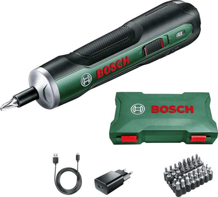 Bosch PushDrive 3,6V/1,5Ah sladdlös skruvdragare i gruppen HEM, HUSHÅLL & TRÄDGÅRD / Verktyg / Skruvdragare hos TP E-commerce Nordic AB (C40964)