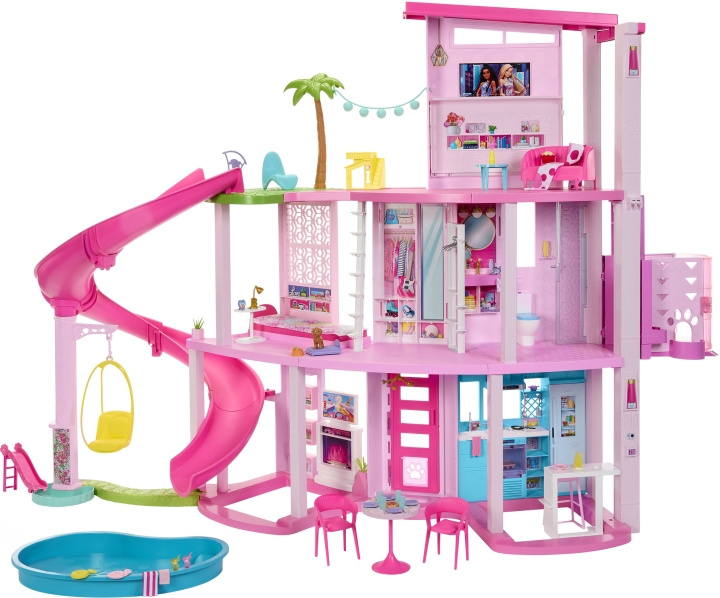 Barbie Dreamhouse - dockhus i gruppen LEKSAKER, BARN- & BABYPRODUKTER / Leksaker / Dockor & Tillbehör hos TP E-commerce Nordic AB (C41123)