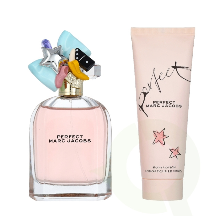 Marc Jacobs Perfect Giftset 175 ml Edp Spray 100ml/Body Lotion 75ml i gruppen SKÖNHET & HÄLSA / Presentkit / Presentkit För Henne hos TP E-commerce Nordic AB (C42341)