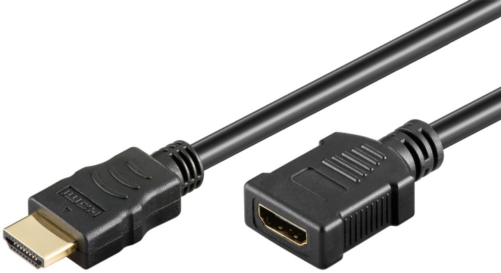 Goobay Höghastighets HDMI™-förlängningskabel med Ethernet HDMI™-kontakt (typ A) > HDMI™-uttag (typ A), 2 m i gruppen HEMELEKTRONIK / Kablar & Adaptrar / HDMI / Kablar hos TP E-commerce Nordic AB (C43097)