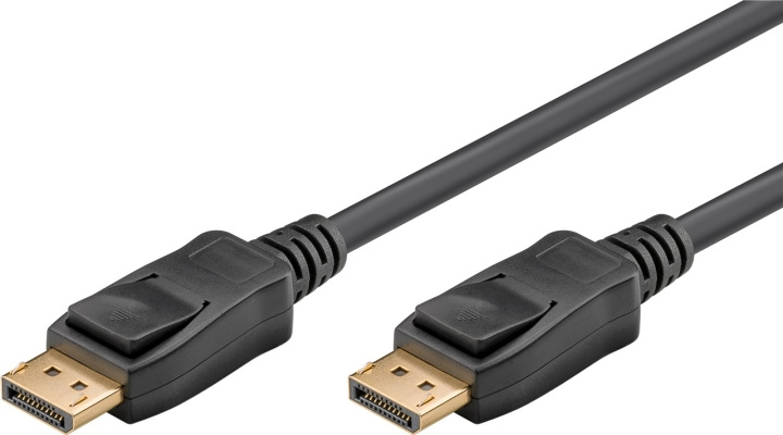 Goobay DisplayPort™-anslutningskabel 2.1, Displayport™ plugg > Displayport™ plugg, 1 m i gruppen DATORER & KRINGUTRUSTNING / Datorkablar / DisplayPort / Kablar hos TP E-commerce Nordic AB (C43126)
