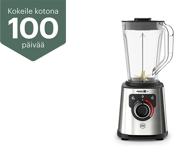 OBH Nordica Perfect Mix+ Advanced mixer, rostfritt stål i gruppen HEM, HUSHÅLL & TRÄDGÅRD / Hushållsmaskiner / Matberedare & Köksassistenter / Mixer & Blender hos TP E-commerce Nordic AB (C43799)