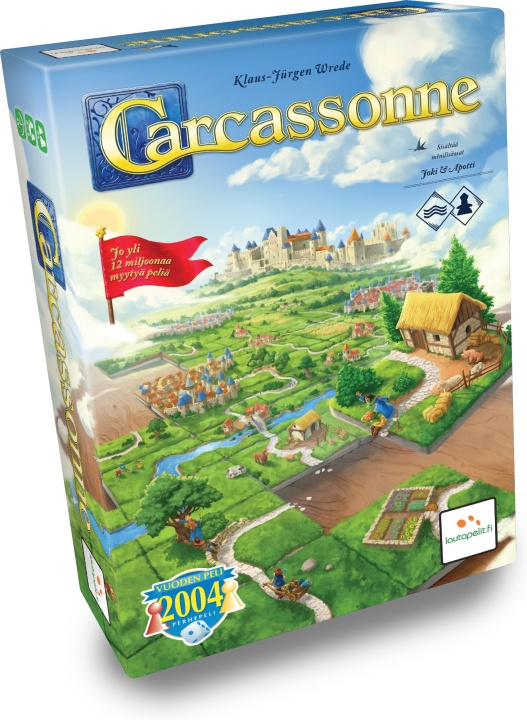 Carcassonne brädspel i gruppen LEKSAKER, BARN- & BABYPRODUKTER / Leksaker / Sällskapsspel / Familjespel hos TP E-commerce Nordic AB (C43852)