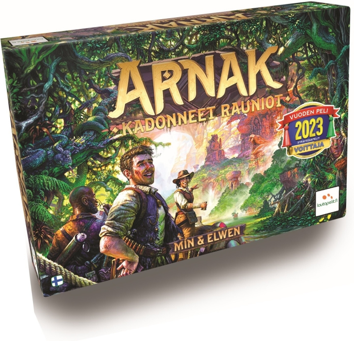 Arnak - The Lost Ruins - strategispel i gruppen LEKSAKER, BARN- & BABYPRODUKTER / Leksaker / Sällskapsspel / Familjespel hos TP E-commerce Nordic AB (C43922)
