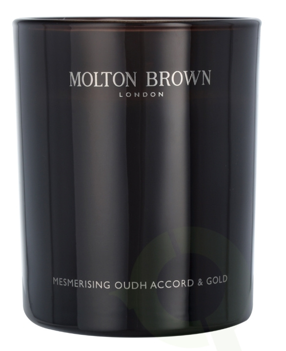 Molton Brown M.Brown Mesmerising Oudh Accord & Gold Candle 190 gr i gruppen SKÖNHET & HÄLSA / Doft & Parfym / Övrig doft / Doftljus hos TP E-commerce Nordic AB (C44721)