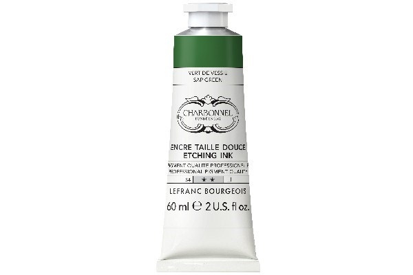 LB Charbonnel Charbo Ink 60Ml Sap Green 552 i gruppen SPORT, FRITID & HOBBY / Hobby / Måla & Rita / Konstnärsfärger / Tryckfärger hos TP E-commerce Nordic AB (C45111)