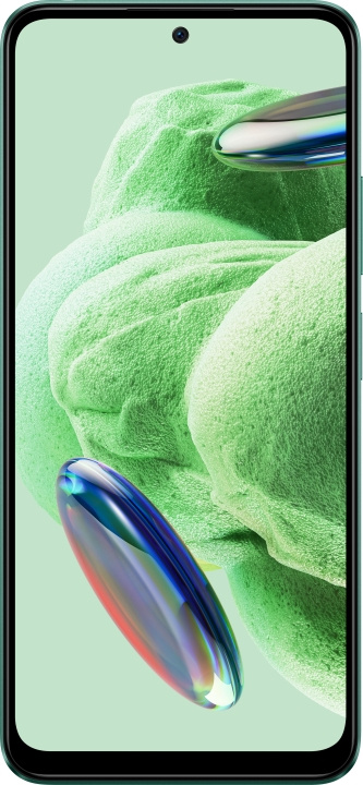 Xiaomi Redmi Note 12 5G-telefon, 128/4 GB, grön i gruppen SMARTPHONE & SURFPLATTOR / Mobiltelefoner & smartphones hos TP E-commerce Nordic AB (C45317)