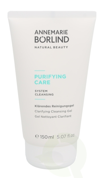 Annemarie Borlind Purifying Care Cleansing Gel 150 ml i gruppen SKÖNHET & HÄLSA / Hudvård / Ansiktsvård / Rengöring hos TP E-commerce Nordic AB (C45752)