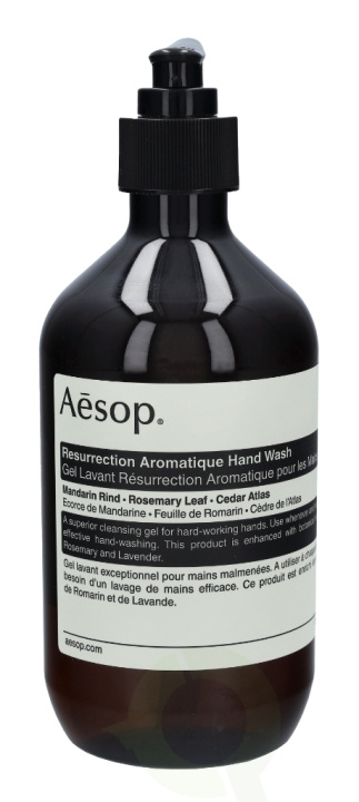 AESOP Resurrection Aromatique Hand Wash 500 ml With Pump i gruppen SKÖNHET & HÄLSA / Hudvård / Kroppsvård / Handtvål hos TP E-commerce Nordic AB (C45899)