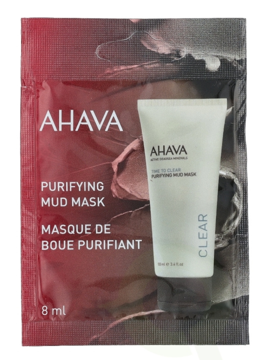 Ahava T.T.C. Purifying Mud Mask 8 ml i gruppen SKÖNHET & HÄLSA / Hudvård / Ansiktsvård / Masker hos TP E-commerce Nordic AB (C45988)