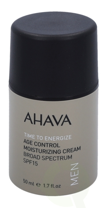 Ahava Men T.T.E. Age Control Moisturizing Cream SPF15 50 ml i gruppen SKÖNHET & HÄLSA / Hudvård / Ansiktsvård / Ansiktskräm hos TP E-commerce Nordic AB (C46035)