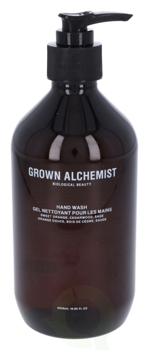 Grown Alchemist Hand Wash 500 ml Sweet Orange, Cedarwood & Sage i gruppen SKÖNHET & HÄLSA / Hudvård / Kroppsvård / Handtvål hos TP E-commerce Nordic AB (C46317)