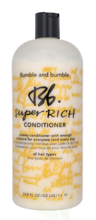 Bumble and Bumble Bumble & Bumble Super rich conditioner 1000 ml For All Hair Types i gruppen SKÖNHET & HÄLSA / Hår & Styling / Hårvårdsprodukter / Balsam hos TP E-commerce Nordic AB (C46606)