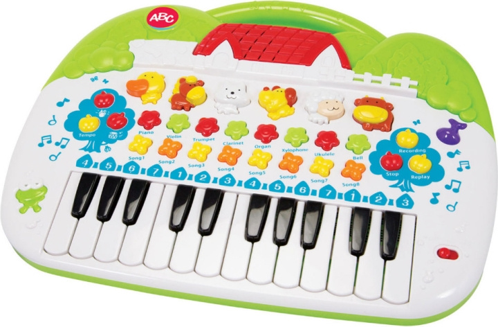 Simba Dickie Simba ABC Animal Keyboard Instrument i gruppen LEKSAKER, BARN- & BABYPRODUKTER / Leksaker / Elektronik & Media / Interaktiva leksaker hos TP E-commerce Nordic AB (C47192)