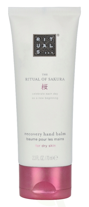 Rituals Sakura Recovery Hand Balm 70 ml Cherry Blossom & Rice Milk i gruppen SKÖNHET & HÄLSA / Manikyr/Pedikyr / Handkräm hos TP E-commerce Nordic AB (C47508)