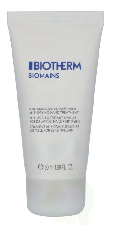 Biotherm Biomains Age Delaying Hand & Nail Treatment 50 ml i gruppen SKÖNHET & HÄLSA / Manikyr/Pedikyr / Handkräm hos TP E-commerce Nordic AB (C48379)