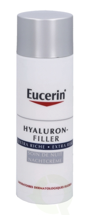 Eucerin Hyaluron-Filler Night Cream Extra Rich 50 ml i gruppen SKÖNHET & HÄLSA / Hudvård / Ansiktsvård / Ansiktskräm hos TP E-commerce Nordic AB (C48470)