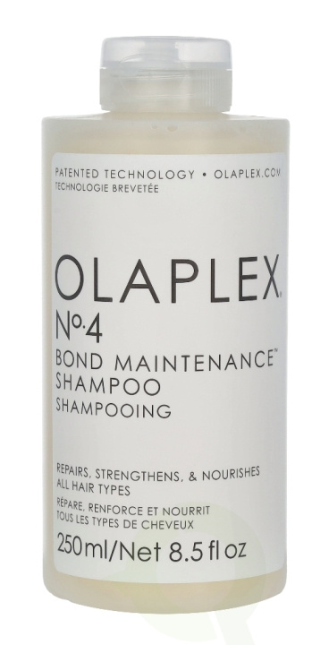 Olaplex Bond Maintenance Shampoo No. 4 250 ml For All Hair Types i gruppen SKÖNHET & HÄLSA / Hår & Styling / Hårvårdsprodukter / Schampo hos TP E-commerce Nordic AB (C48606)