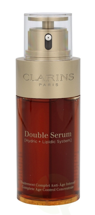Clarins Double Serum Complete Age Control Concentrate 75 ml i gruppen SKÖNHET & HÄLSA / Hudvård / Ansiktsvård / Serum Hud hos TP E-commerce Nordic AB (C48809)