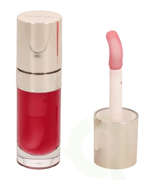 Clarins Lip Comfort Oil 7 ml #02 Raspberry i gruppen SKÖNHET & HÄLSA / Makeup / Läppar / Läppbalsam hos TP E-commerce Nordic AB (C48950)