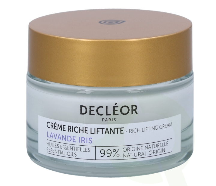 Decleor Lavender Iris Rich Lifting Cream 50 ml Anti-wrinkles i gruppen SKÖNHET & HÄLSA / Hudvård / Ansiktsvård / Ansiktskräm hos TP E-commerce Nordic AB (C49043)