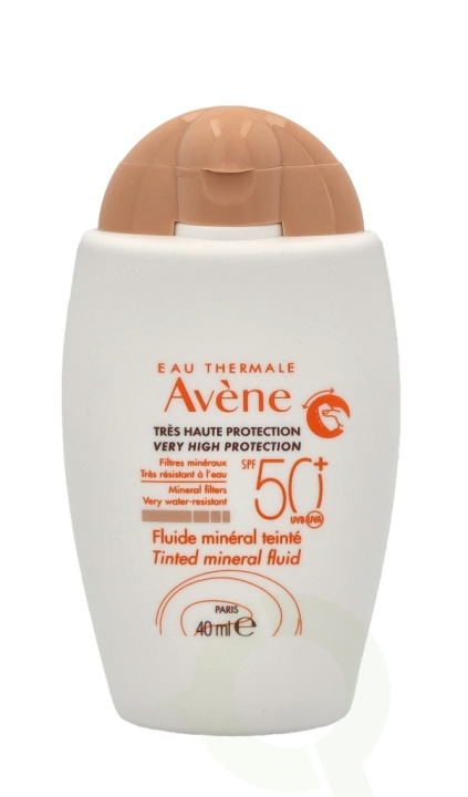 Avene Mineral Tinted Fluid SPF50+ 40 ml For Sensitive Skin i gruppen SKÖNHET & HÄLSA / Hudvård / Solskydd & Tanning / Solskydd hos TP E-commerce Nordic AB (C49263)