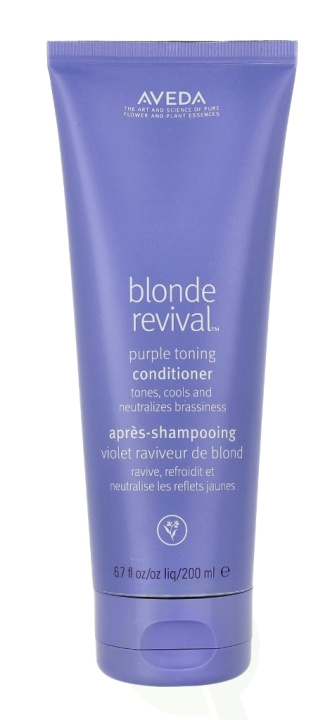 Aveda Blonde Revival Purple Toning Conditioner 200 ml i gruppen SKÖNHET & HÄLSA / Hår & Styling / Hårvårdsprodukter / Balsam hos TP E-commerce Nordic AB (C49322)