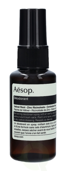 AESOP Deodorant Body Spray 50 ml i gruppen SKÖNHET & HÄLSA / Doft & Parfym / Deodorant / Deo för henne hos TP E-commerce Nordic AB (C49328)