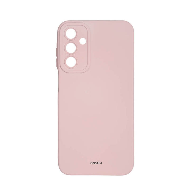 Onsala Mobilskal med Silikonkänsla Chalk Pink - Samsung A15 5G/A15 4G i gruppen SMARTPHONE & SURFPLATTOR / Mobilskydd / Samsung hos TP E-commerce Nordic AB (C49431)