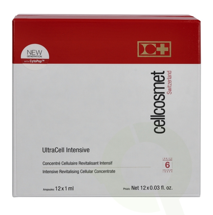 Cellcosmet Ultracell Intensive 12 ml 12x1 ml i gruppen SKÖNHET & HÄLSA / Hudvård / Ansiktsvård / Serum Hud hos TP E-commerce Nordic AB (C50621)