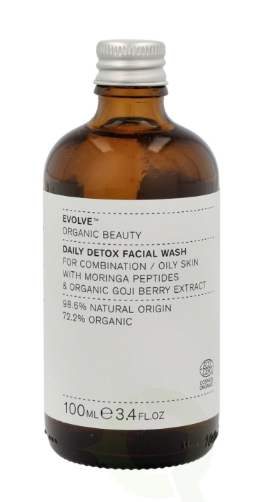 Evolve Beauty Evolve Daily Detox Facial Wash 100 ml For Combination /Oily Skin i gruppen SKÖNHET & HÄLSA / Hudvård / Ansiktsvård / Rengöring hos TP E-commerce Nordic AB (C50892)