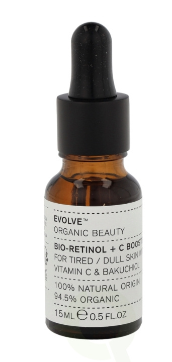 Evolve Beauty Evolve Organic Beauty Bio Retinol + C Booster Serum 15 ml i gruppen SKÖNHET & HÄLSA / Hudvård / Ansiktsvård / Serum Hud hos TP E-commerce Nordic AB (C50900)