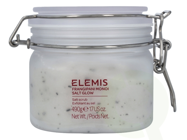 Elemis Frangipani Monoi Salt Glow Scrub 490 g i gruppen SKÖNHET & HÄLSA / Hudvård / Kroppsvård / Body lotion hos TP E-commerce Nordic AB (C51007)