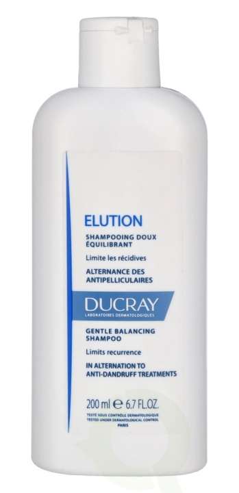 Ducray Elution Gentle Balancing Shampoo 200 ml i gruppen SKÖNHET & HÄLSA / Hår & Styling / Hårvårdsprodukter / Schampo hos TP E-commerce Nordic AB (C51357)