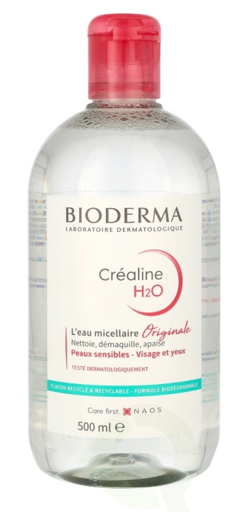 Bioderma Sensibio H2O Make-Up Removing Micelle Solution 500 ml i gruppen SKÖNHET & HÄLSA / Makeup / Sminkborttagning hos TP E-commerce Nordic AB (C51374)