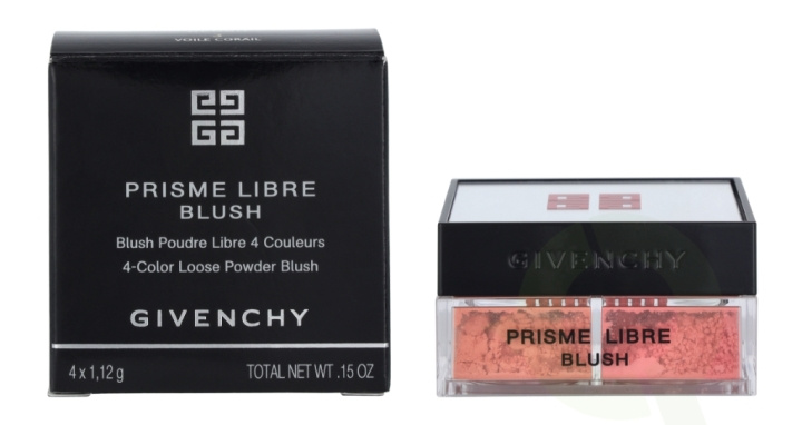 Givenchy Prisme Libre Blush 4.48 gr #03 Voile Corail i gruppen SKÖNHET & HÄLSA / Makeup / Basmakeup / Rouge / Bronzer hos TP E-commerce Nordic AB (C51727)