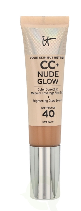 IT Cosmetics CC+ Nude Glow SPF40 32 ml Light Medium i gruppen SKÖNHET & HÄLSA / Hudvård / Ansiktsvård / Ansiktskräm hos TP E-commerce Nordic AB (C51751)