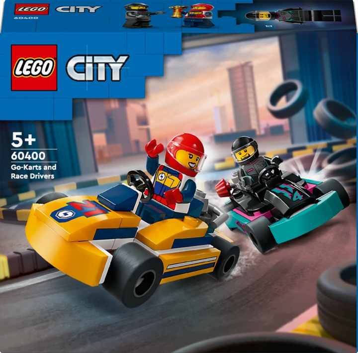 LEGO City Great Vehicles 60400 - Gokarter och racerförare i gruppen LEKSAKER, BARN- & BABYPRODUKTER / Leksaker / Byggleksaker / Lego hos TP E-commerce Nordic AB (C52221)