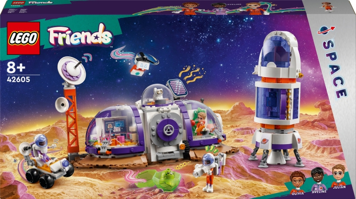 LEGO Friends 42605 - Rymdbas på Mars med raket i gruppen LEKSAKER, BARN- & BABYPRODUKTER / Leksaker / Byggleksaker / Lego hos TP E-commerce Nordic AB (C52233)